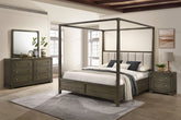 Orleans Furniture - Coaster - Gran Park 4-piece California King Bedroom Set Dark Cocoa - 224931KW-S4